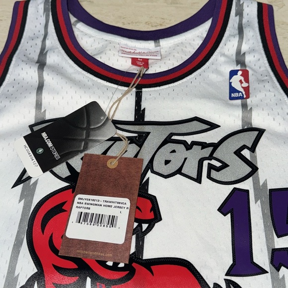 NWT Men’s Mitchell & Ness Vince Carter Swingman Toronto‎ Raptors Jersey - Picture 2 of 6